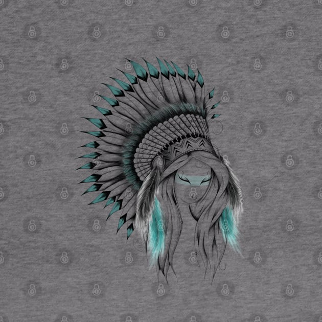 Indian Headdress by LouJah69